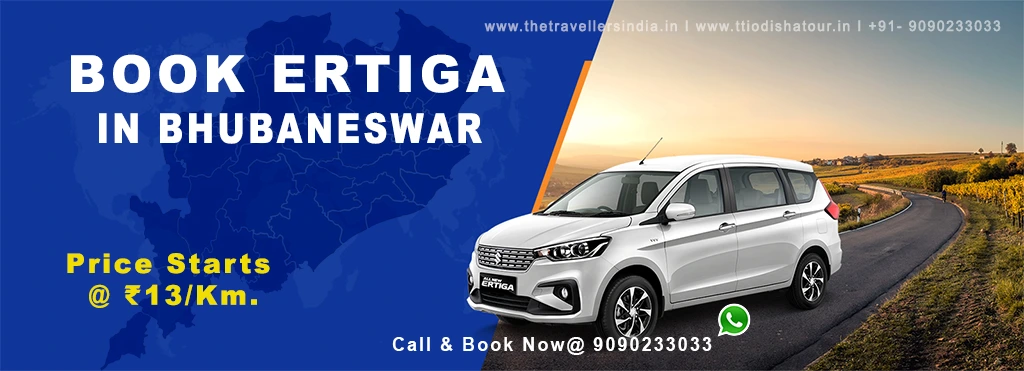 Taxi Service in Odisha – Affordable 24×7 Cab Booking (Dzire, Ertiga, Crysta) 2 Ertiga Taxi Service in Odisha for Bhubaneswar to Puri, Konark, and Chilika Tours