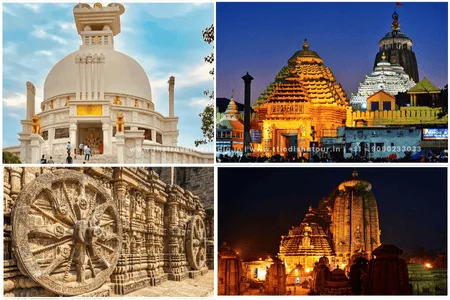 Odisha Golden Triangle Tour 4 Nights 5 Days from Bhubaneswar