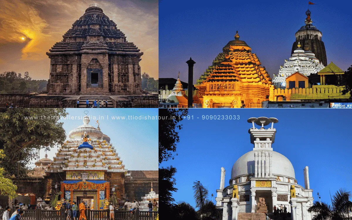 Puri Tour Packages – Explore the Best Odisha Beach & Temple Holidays 2025 6 Golden Triangle of Odisha Tour